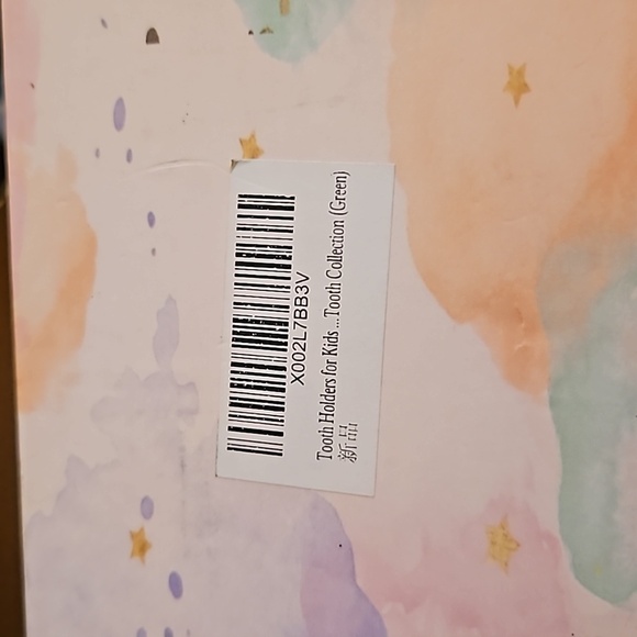 3/$30 FANNY UNICORN Green Baby Teeth Holder Case - Picture 5 of 7